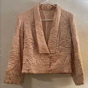 Elegant Floral Embroidered Jacket